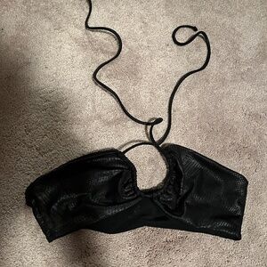 Onyx Wrap Around Top